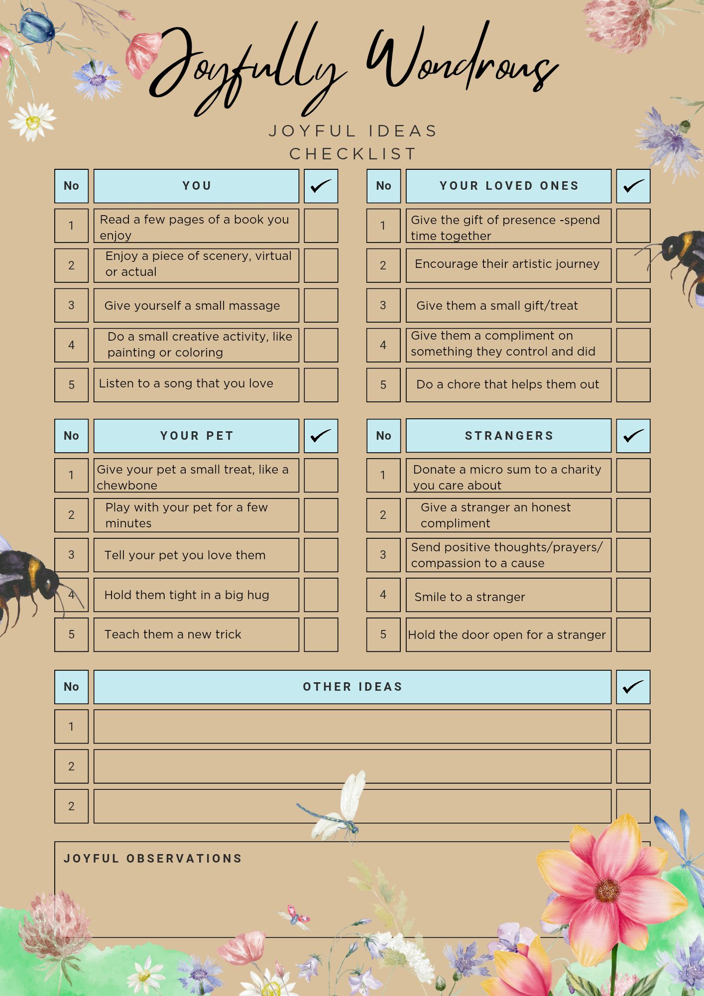 Joy List.pdf Little Joyful Prompt List – Magique Publishing